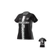 Flight Jersey Womens Static Stripe - Black